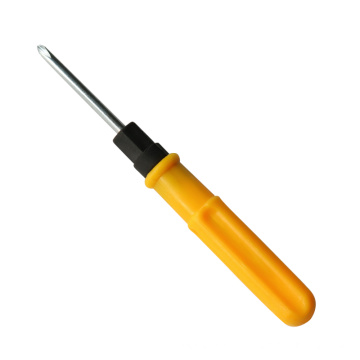 Amostra gratuita de ferramentas manuais OEM chave de fenda com fenda útil 45 # com alça de aço